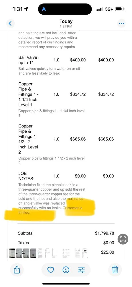 Slide of Elite Plumbing Team Plantation