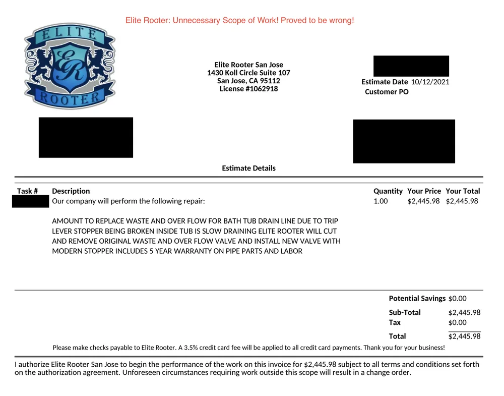 Slide of Elite Rooter