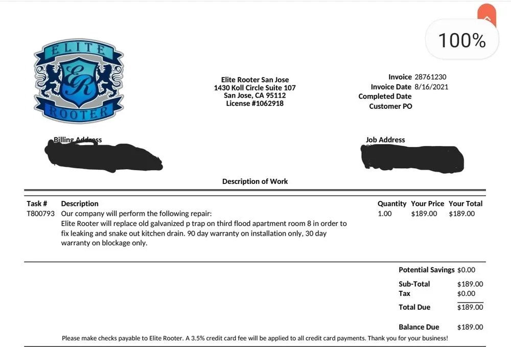 Slide of Elite Rooter