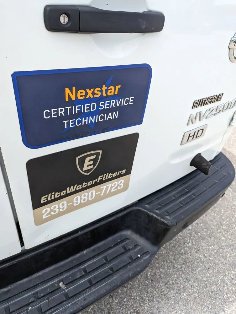 Slide of Elite Water Filters