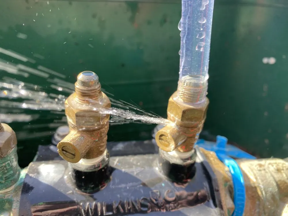 Slide of Ellensburg Backflow