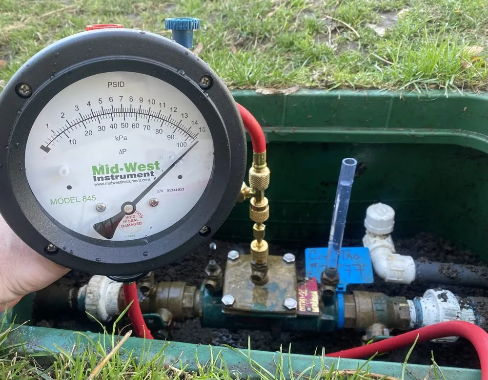 Slide of Ellensburg Backflow