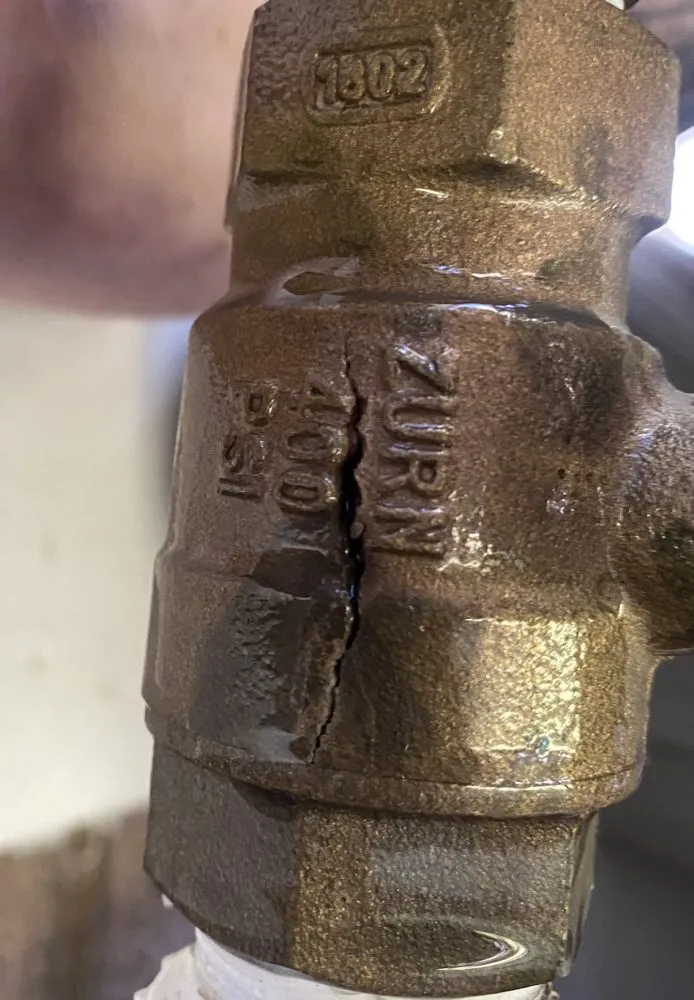 Slide of Ellensburg Backflow