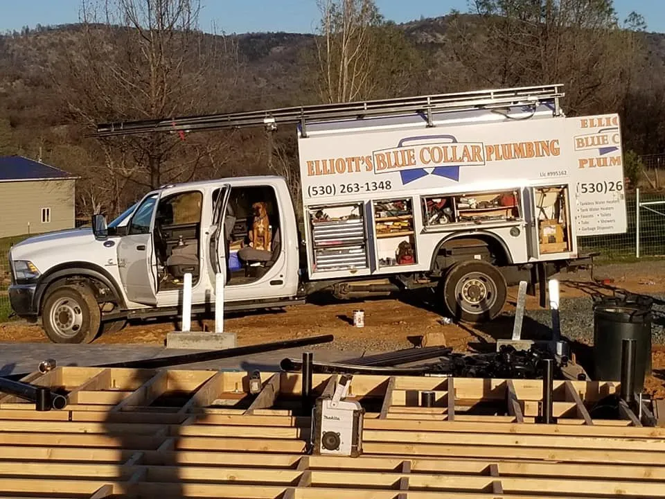 Slide of Elliott's Blue Collar Plumbing