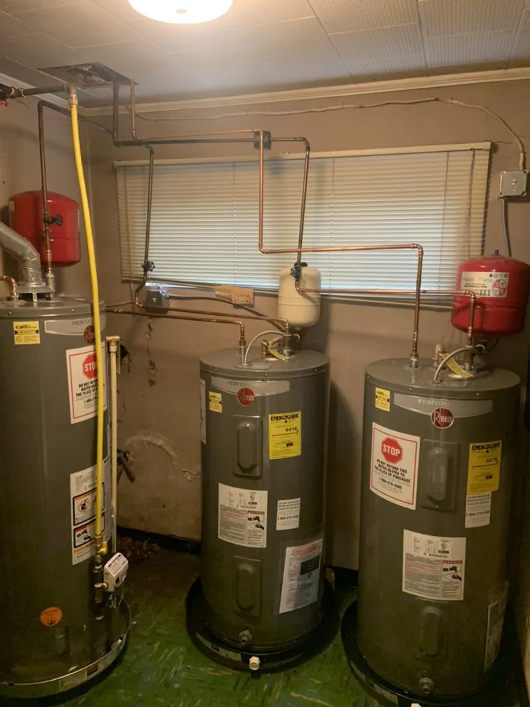 Trusted water heater service in Easton, PA by Elvis Electric Heating Cooling and Plumbing