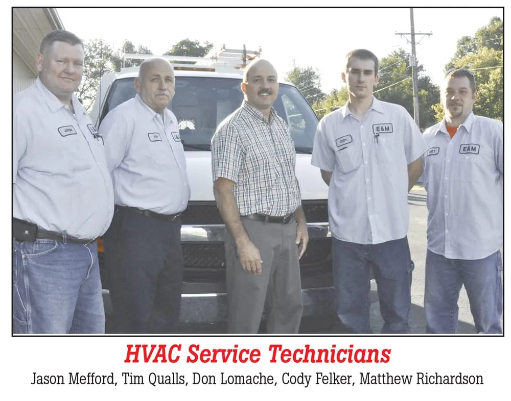 Top-rated water heater service in Sebree, KY by E&M Heating, Plumbing & Air Conditioning