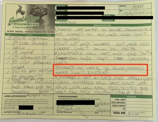 Emerald Green Plumbing Logo