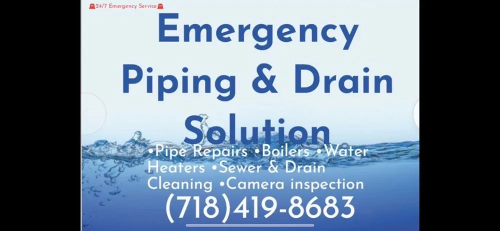 Slide of Emergency Piping & Drain Solution