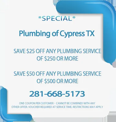 Emergency plumbing in Cypress Logo