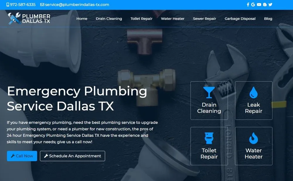 Slide of Emergency Plumbing Service
