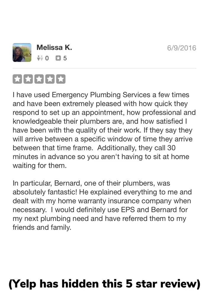 Slide of Emergency Plumbing Services