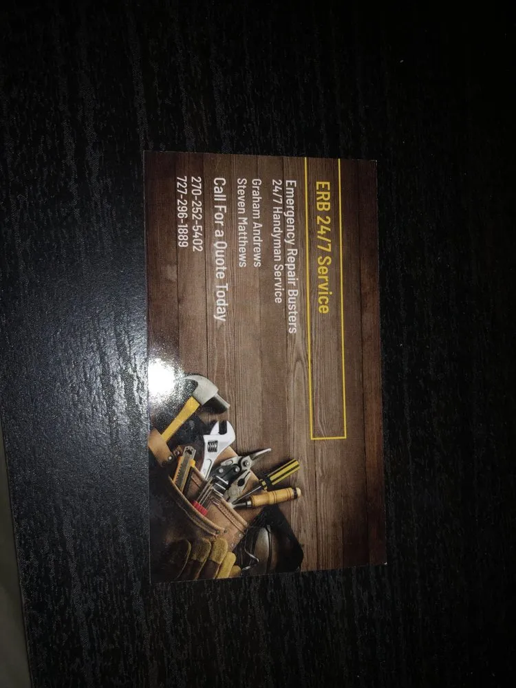 Slide of Emergency Repair Busters