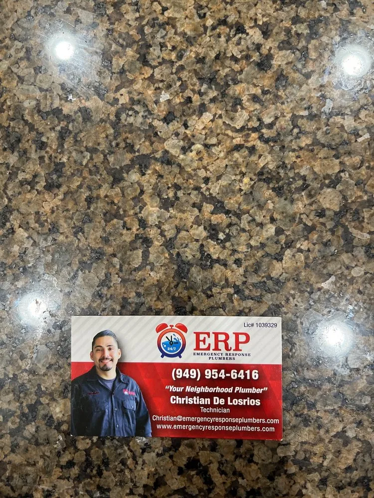 Slide of Emergency Response Plumbers in Orange County