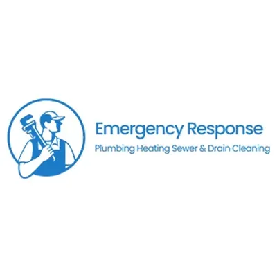 Emergency Response Plumbing Heating Sewer & Drain Cleaning Logo