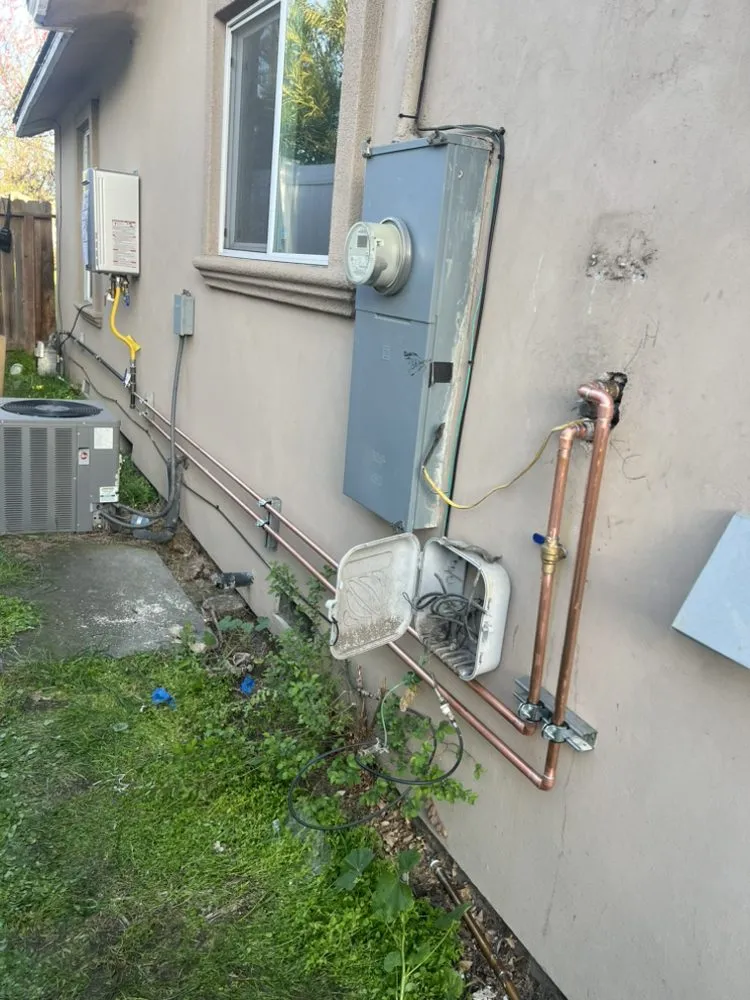 Slide of Emergency Water Heater & Plumbing
