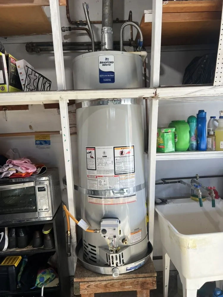 Slide of Emergency Water Heater & Plumbing