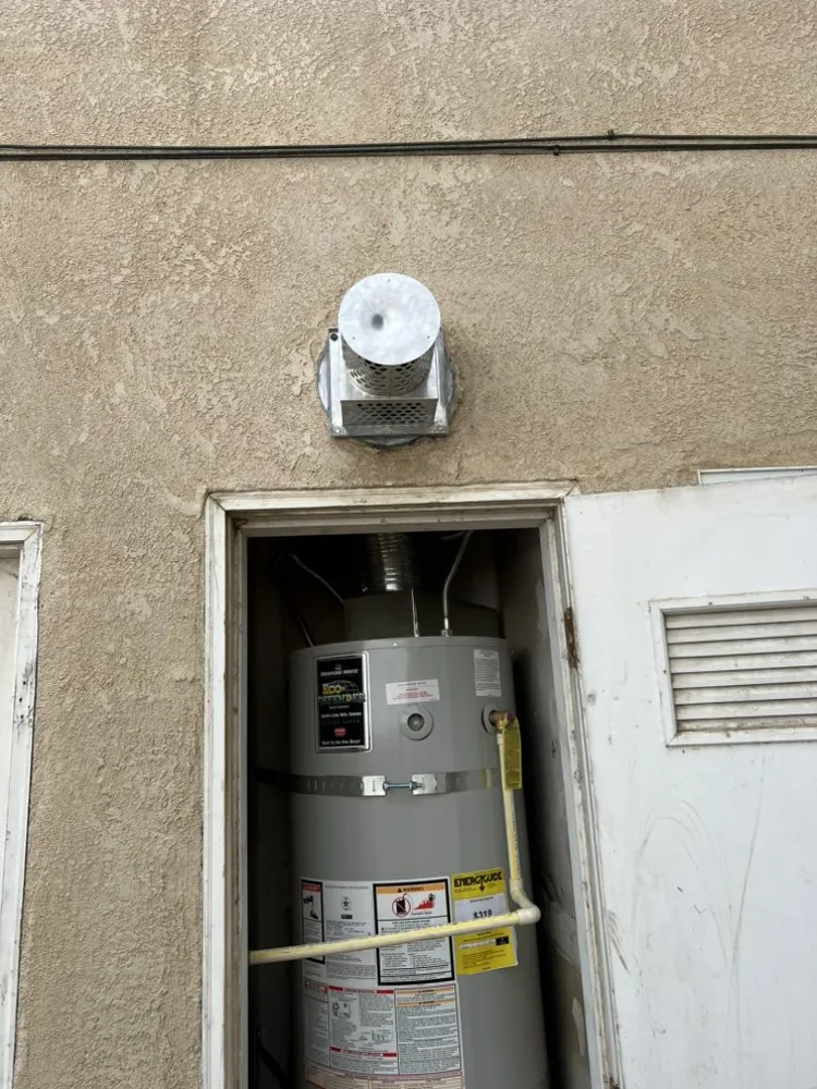 Slide of Emergency Water Heater & Plumbing