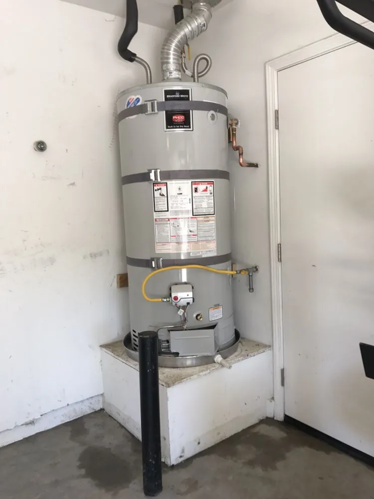 Slide of Emergency Water Heater and Plumbing