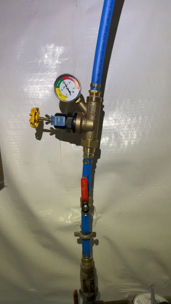 Slide of Emersons plumbing