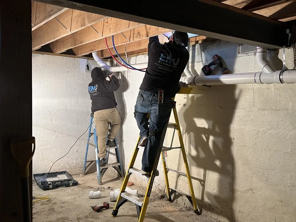 Slide of EMJ Plumbing