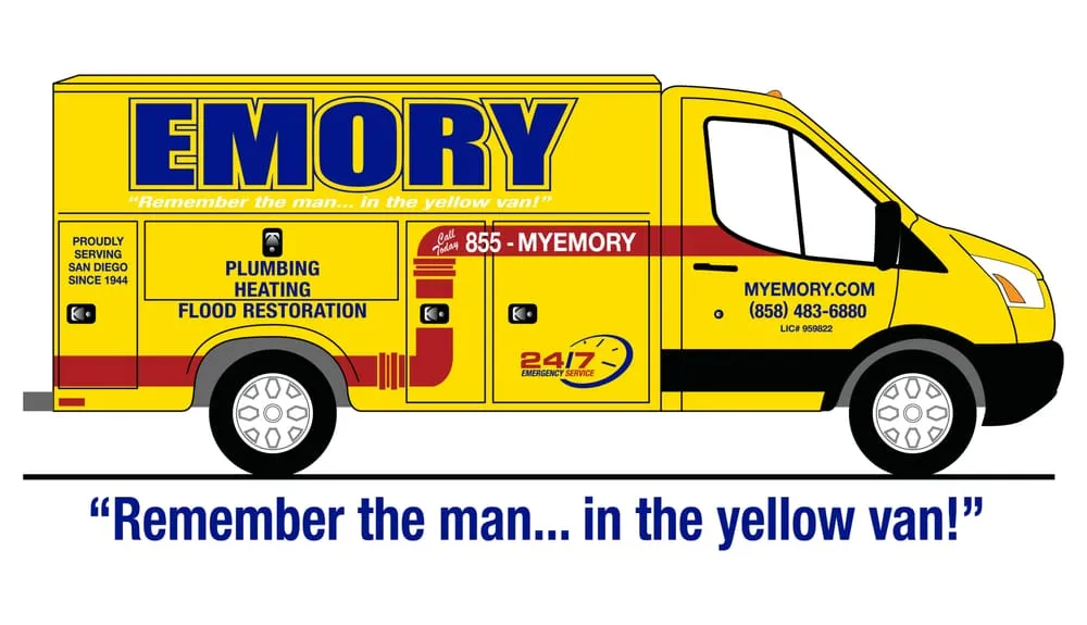 Emergency emergency plumbing for homes in San Diego, CA by Emory Plumbing