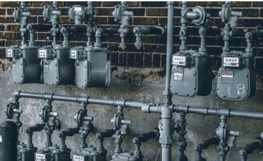 Slide of Empire drain & water