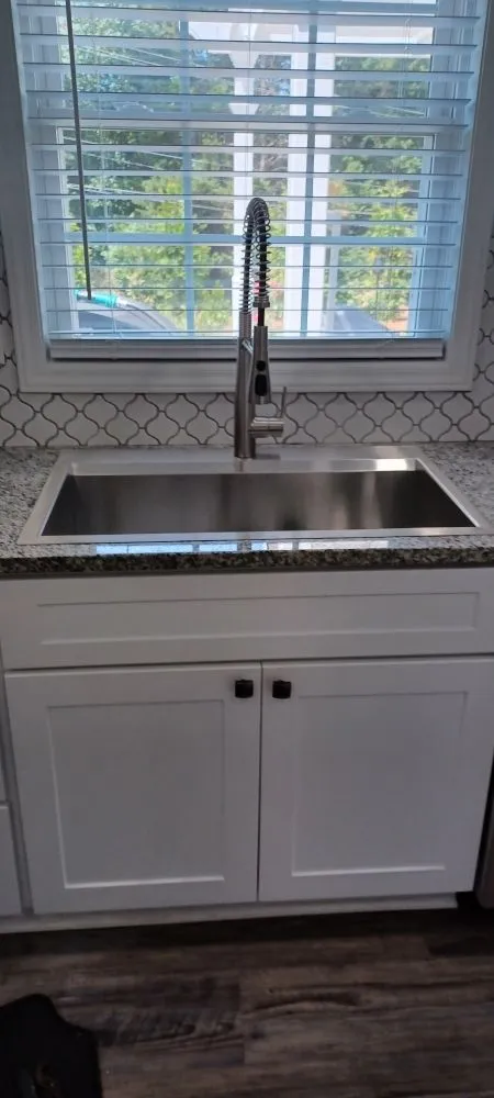 Slide of Empire drain & water