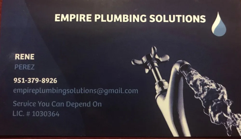 Emergency water heater service experts serving Riverside, CA - Empire Plumbing Solutions