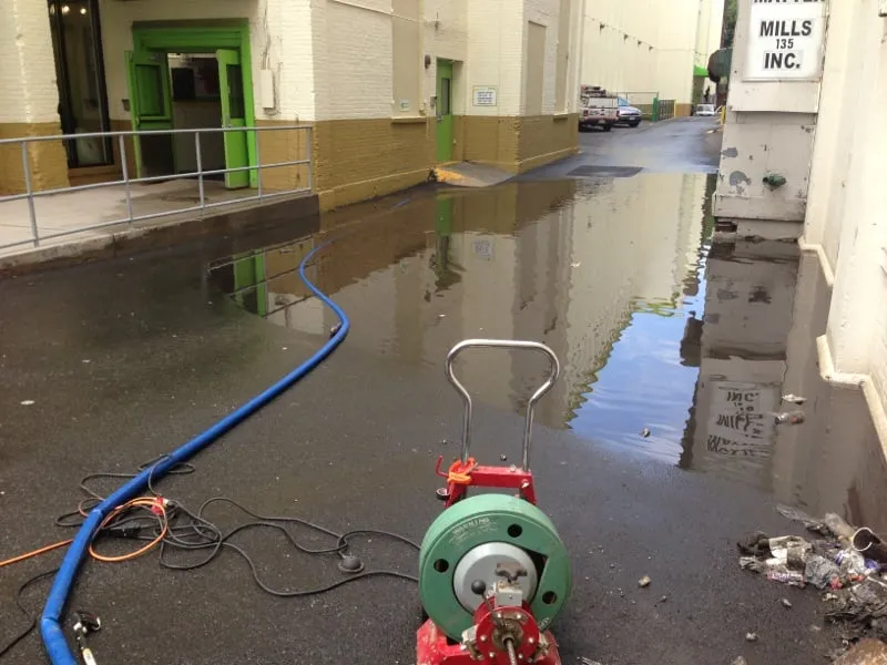 Slide of Empire Sewer and Water