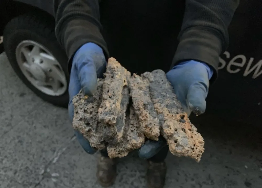 Slide of Empire Sewer and Water