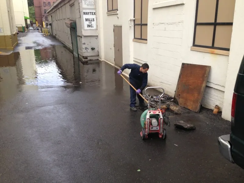 Slide of Empire Sewer and Water