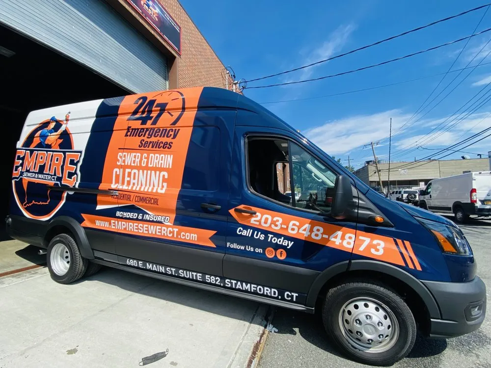 Slide of Empire Sewer and Water