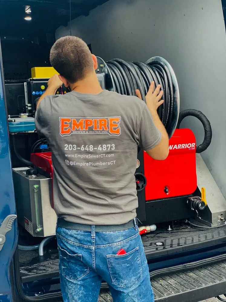 Slide of Empire Sewer and Water