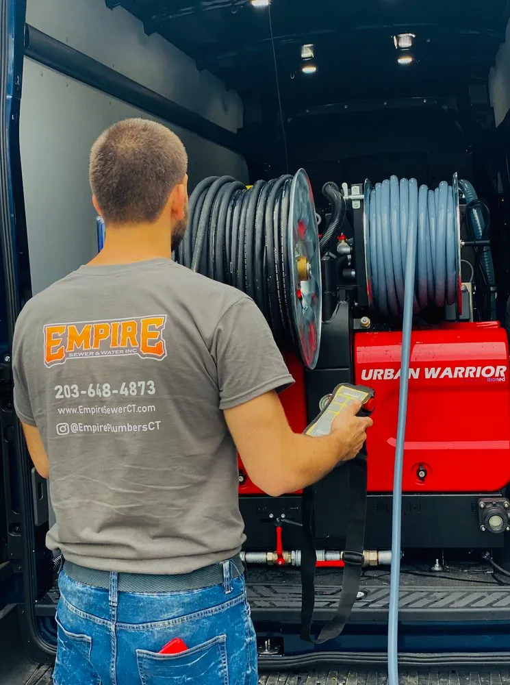 Slide of Empire Sewer and Water