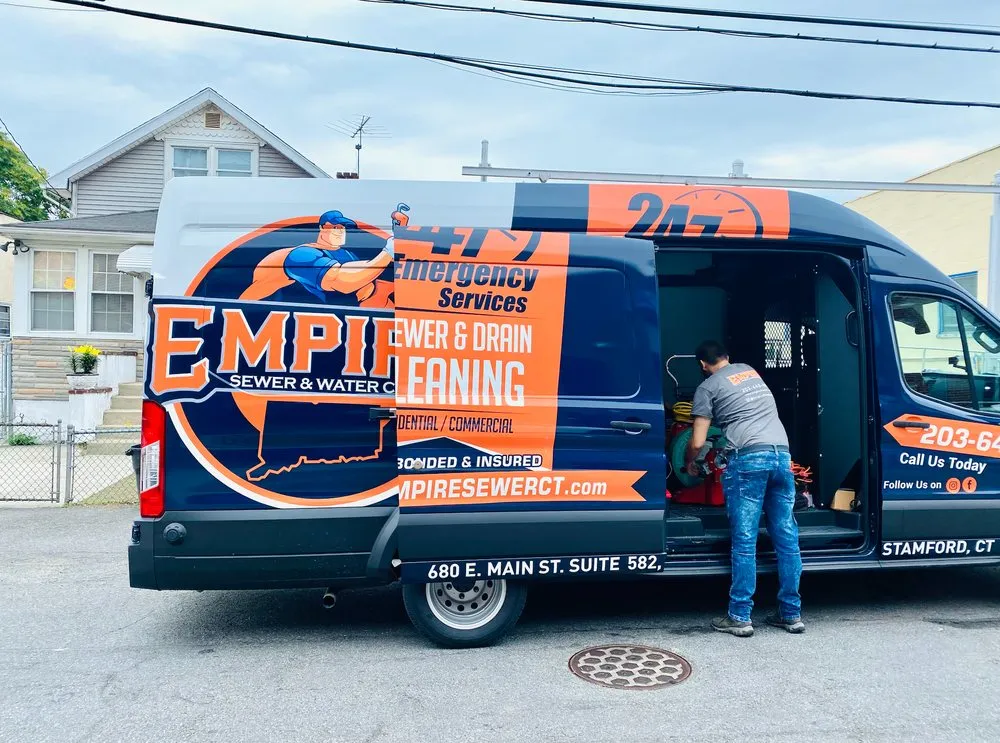 Slide of Empire Sewer and Water