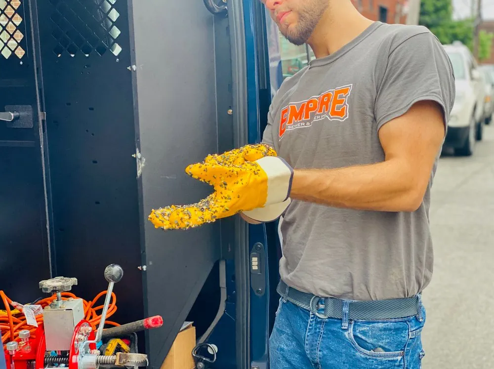 Slide of Empire Sewer and Water