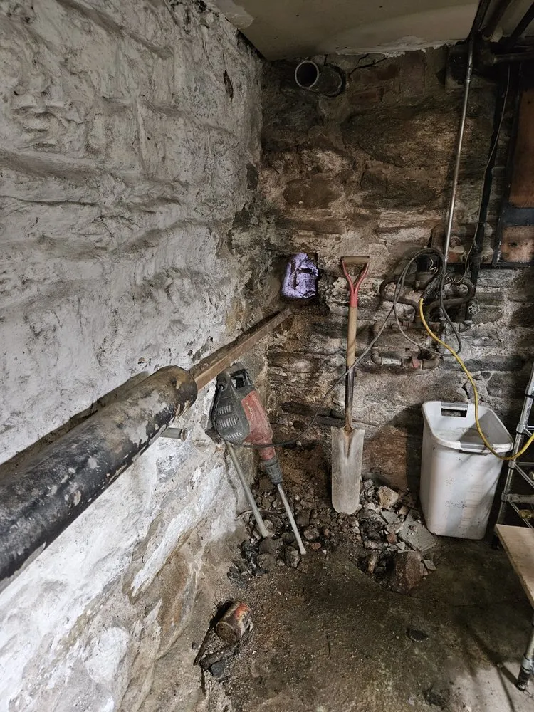 Slide of Empire Water Main & Sewer