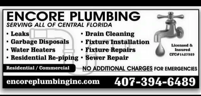 Slide of Encore Plumbing Contractors