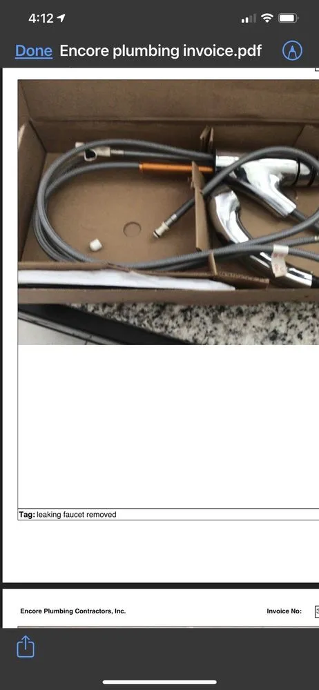 Slide of Encore Plumbing Contractors