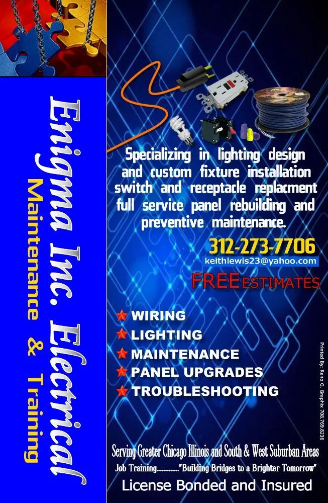 Top-rated water heater service for homes in Chicago, IL by Enigma Electrical Maintenance And Training