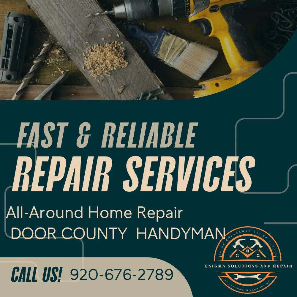 Expert emergency plumbing service in Fish Creek, WI - Enigma Solutions and Repair