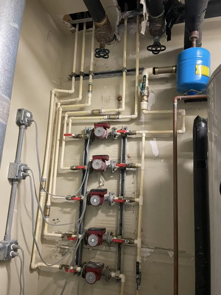 Slide of Enriques plumbing