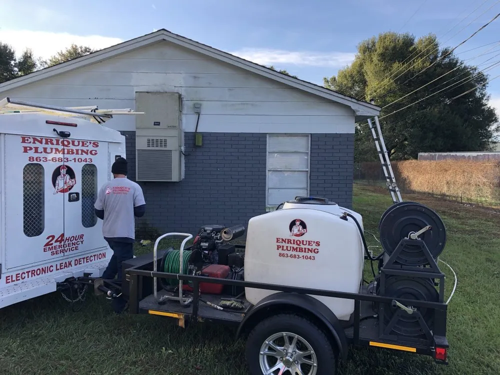 Slide of Enriques plumbing