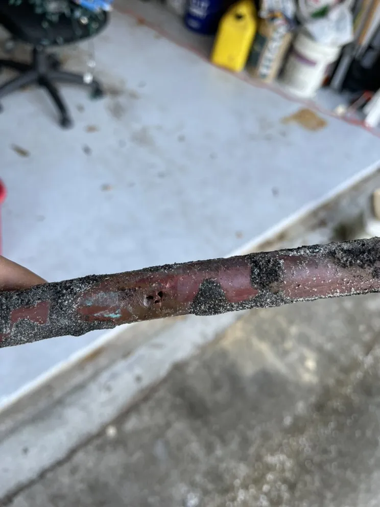 Slide of Enriques plumbing