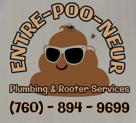 Entre-Poo-Neur Plumbing Logo