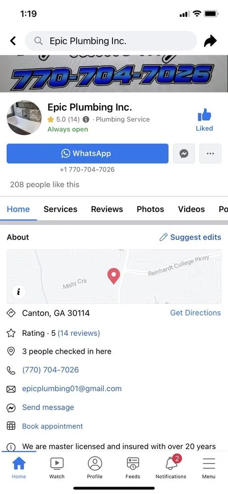 Slide of Epic Plumbing