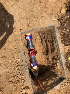 ER Block Plumbing Logo