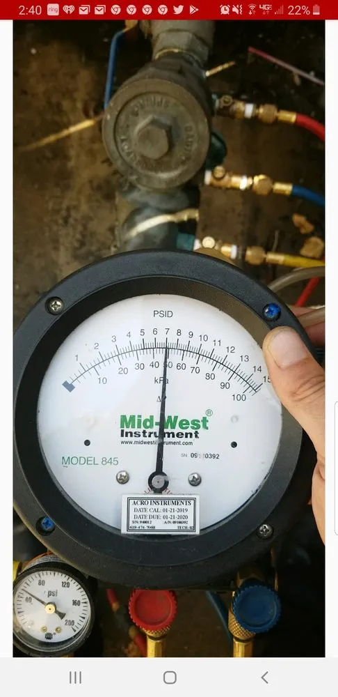 Slide of Erickson Backflow Solutions