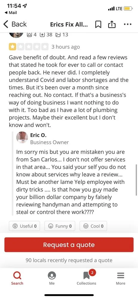 Slide of Erics Fix All Handyman Services