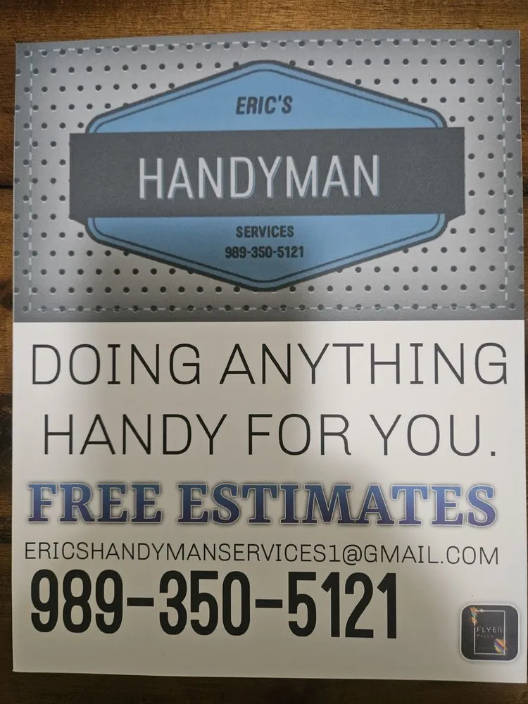 Affordable water heater service in Hillman, MI by Eric's Handyman services